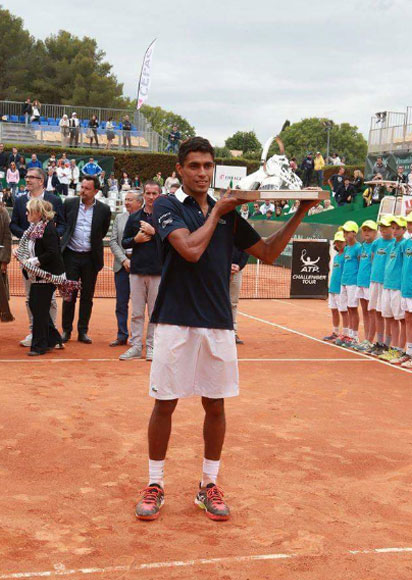 Thiago Monteiro conquista, em Aix-en-Provence, seu maior título